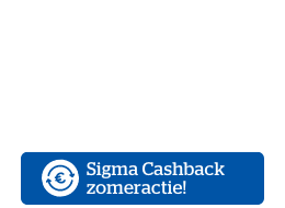 Sigma Cashback zomeractie!